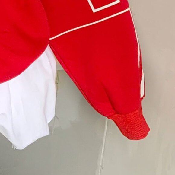 Red Dragon Graphic Sweatshirt Varsity Oversized - Picture 4 of 4